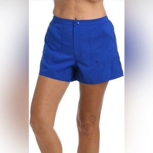 Maxine of Hollywood Board Shorts women’s NWT! Cobalt blue. Size 18W.